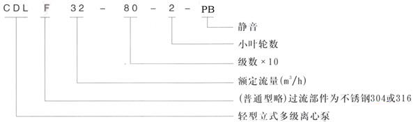 CDLF-PB水冷靜音不銹鋼多級泵